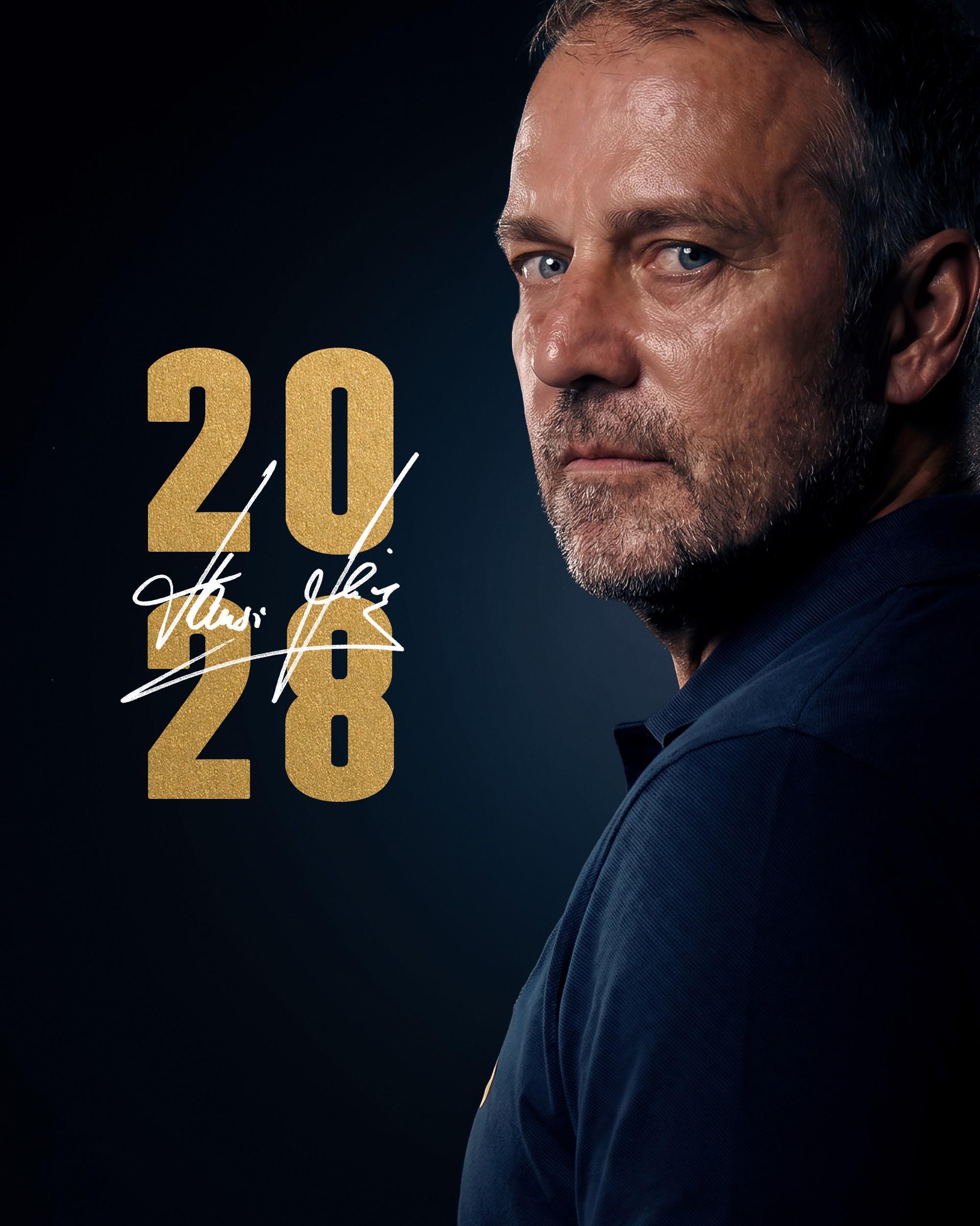 电竞世界杯-官方：巴萨与弗里克续约至2028年，外加一年续约选项